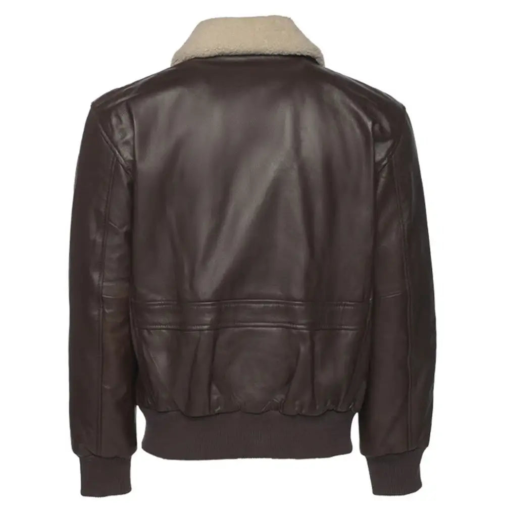 Henri Brown A2 bomber jacket