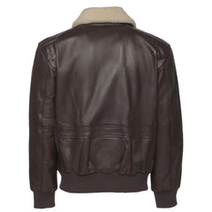 Henri Brown A2 bomber jacket