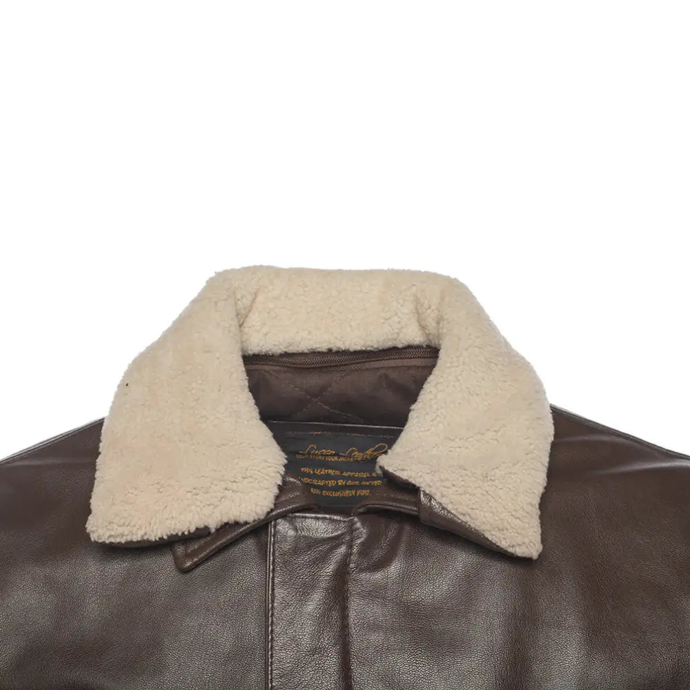 Henri Brown A2 bomber jacket