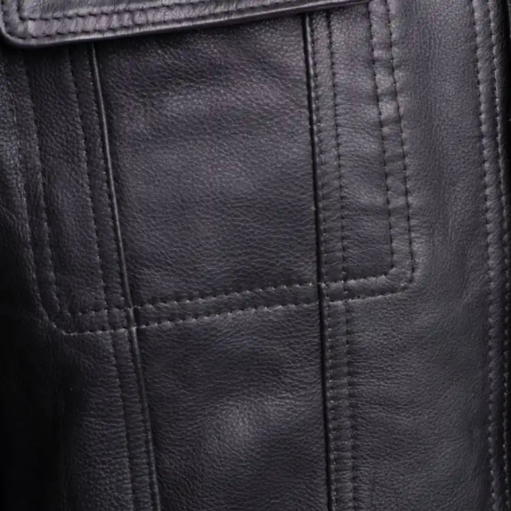 Mason Trucker Leather Jacket