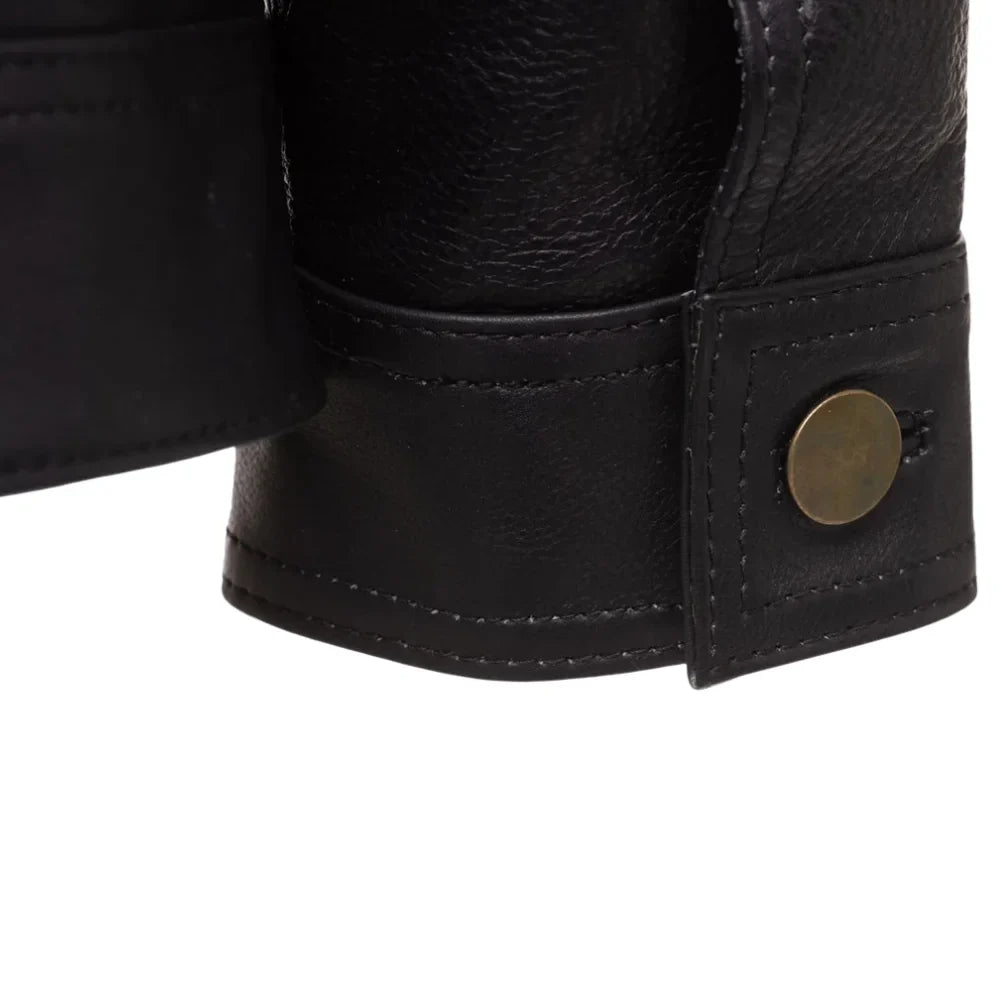 Mason Trucker Leather Jacket