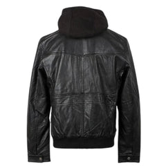 Men's Turku Black Leather Jacket