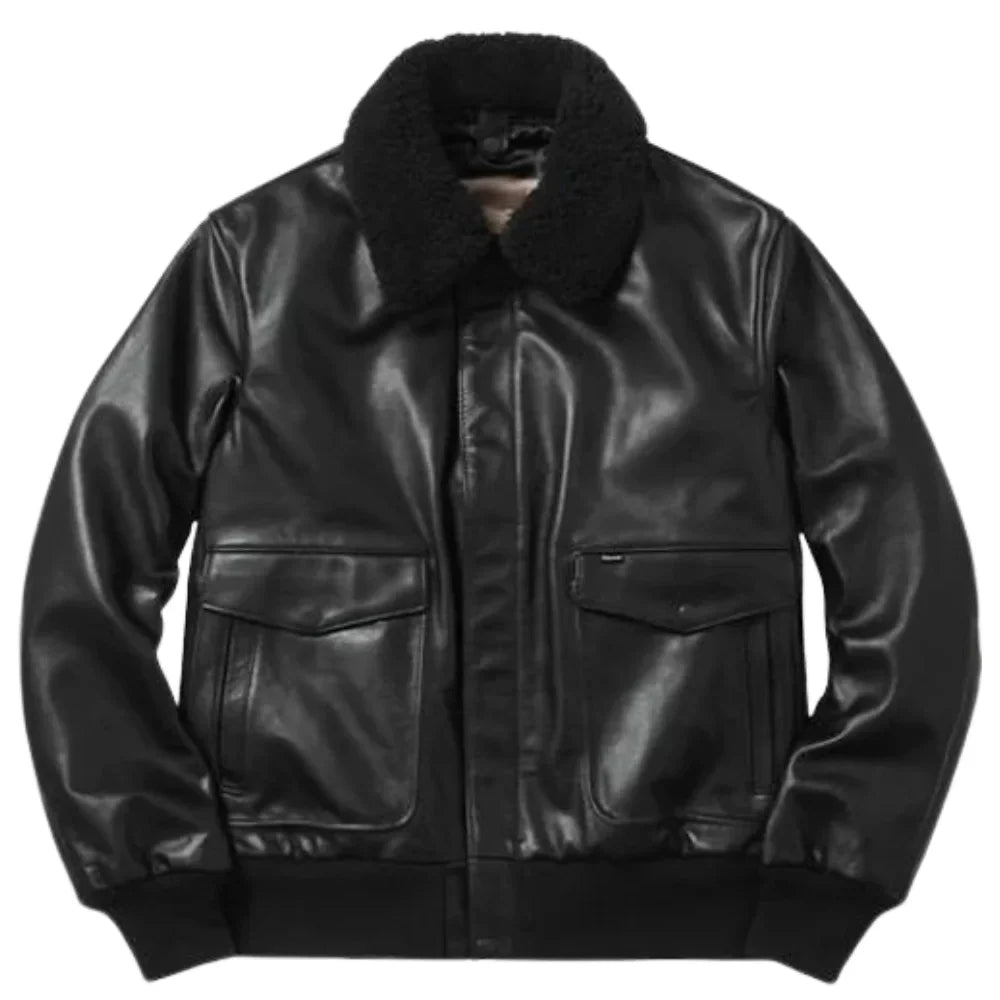 A2 Bomber Aviator leather jacket